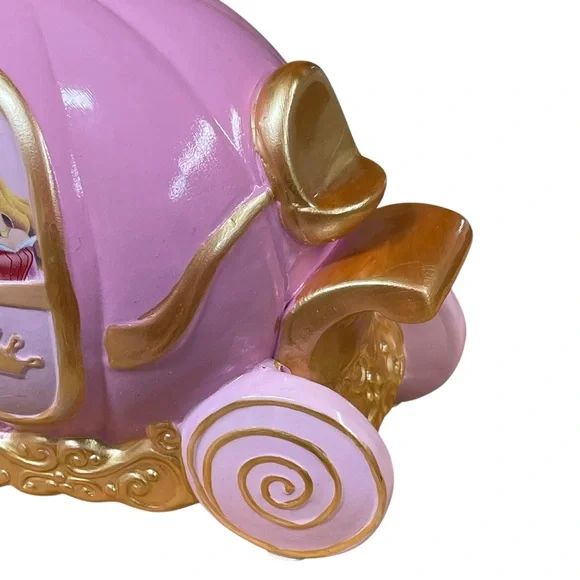 DISNEY bank Pumpkin carriage Cinderella Belle Sleeping Beauty magic fairytale - Picture 6 of 16